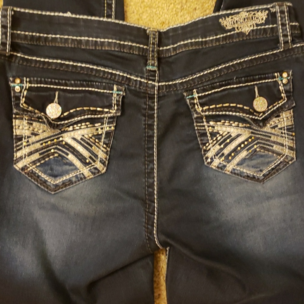 Hydraulic lola micro boot cut jeans